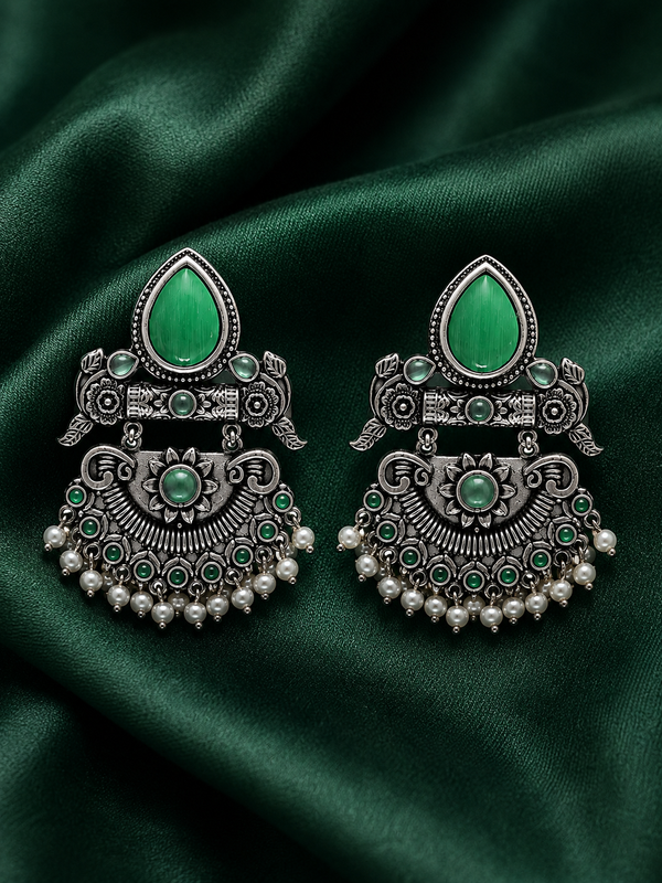 Priva Aarini Aqua Earrings