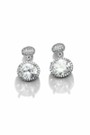 Priva Celeste Halo Drop Earrings