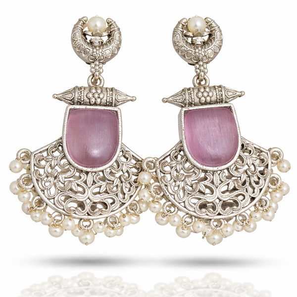Chaand Saaj with Pink Stone