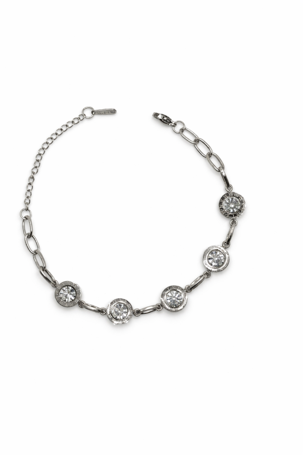 Priva Moon Crystal Anti-Tarnish Bracelet