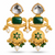 Priva Vriti Statement Earrings