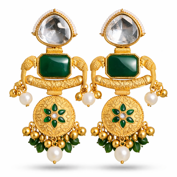 Priva Vriti Statement Earrings