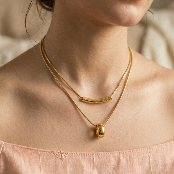 PrivaLayered Pendant Necklace