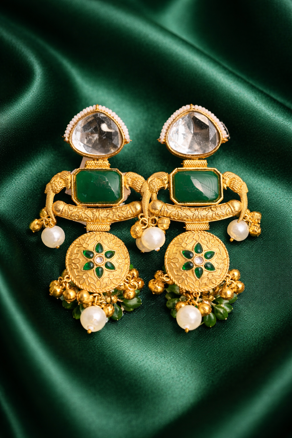 Priva Vriti Statement Earrings