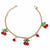 Priva Cherry Charm Bracelet