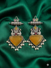Meher Orange Earrings