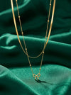 Priva Double Layer Snake chain with Bow