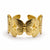 Priva Golden Monarch Butterfly Cuff Bracelet