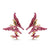 Angel Red Earrings