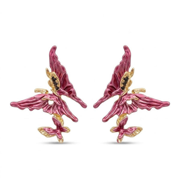 Angel Red Earrings