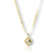 Priva Resin ArtGold Pendant Necklace