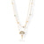 Priva Lotus Layered Gold Necklace