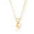 PrivaPearl Charm Gold Necklace