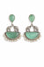 Meher Mint Oxidised Jhumka