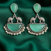 Priva Meher Mint Oxidised Jhumka