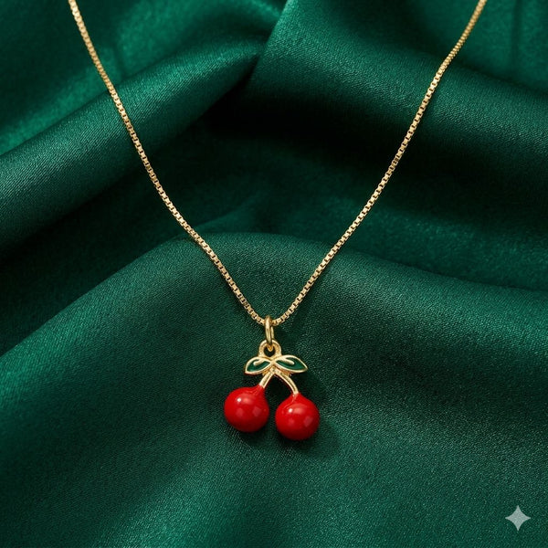 Priv Cherry Pendant Necklace