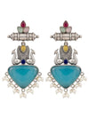 Priva Morpankh Oxidised Earrings