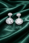 Priva Celeste Halo Drop Earrings
