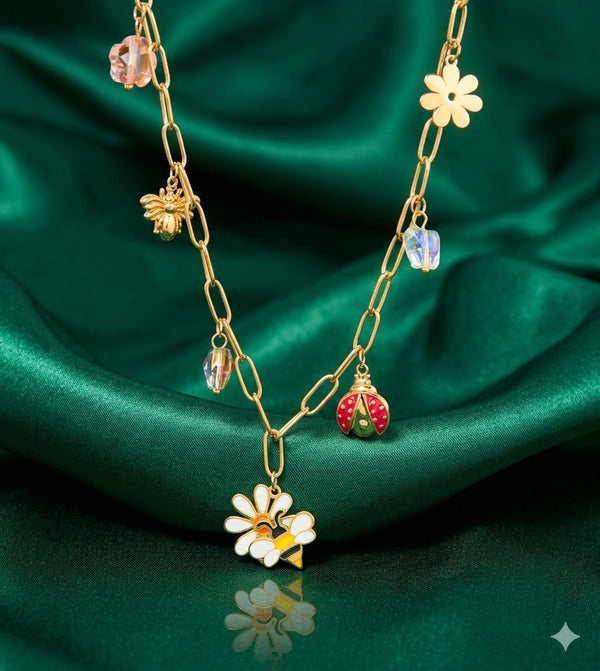 Priva Honey Charm Necklace