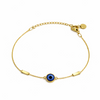 Priva Evil Eye Gold Plated Bracelet
