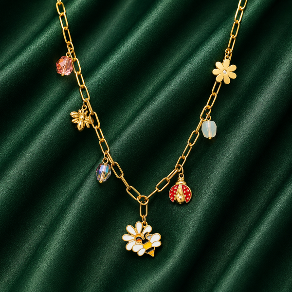 Priva Honey Charm Necklace
