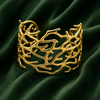 Priva Aurora Reef Gold Cuff Bracelet