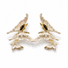 Angel White Earrings