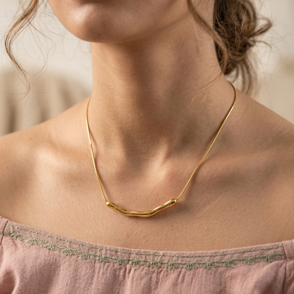 Priva Melt Bar Anti Tarnish Necklace