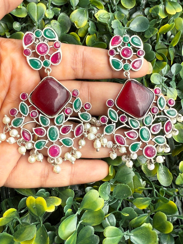 PrivaOxidised Earrings