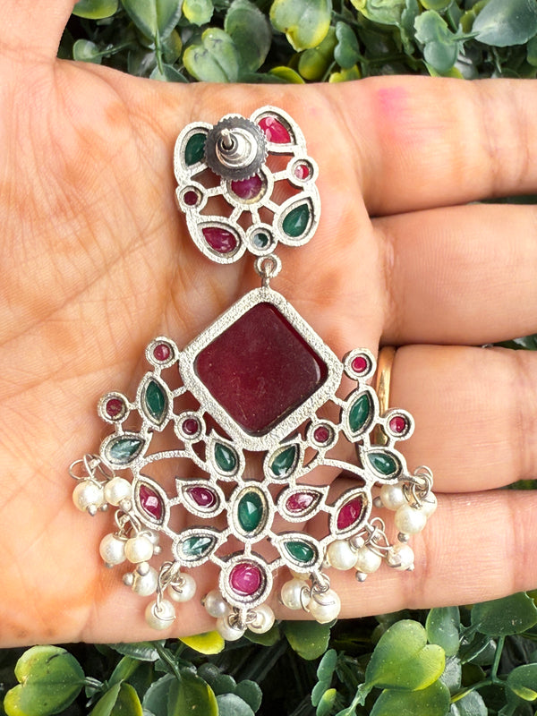 PrivaOxidised Earrings