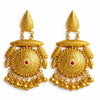Priva Kanika Gold Jhumkas