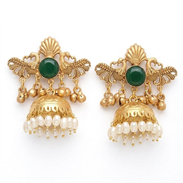 Priva Mayura Jhumkas