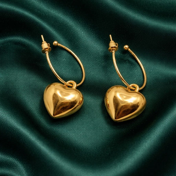 PrivaHeart Hoop Earrings