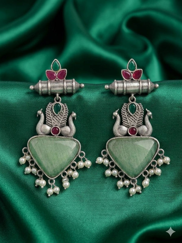 Meher Pastel Green Jhumka
