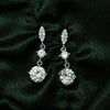 Priva Aurora Triple Drop Diamond Earrings