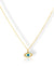 Priva Evil Eye Gold Pendant Necklace is