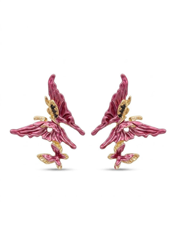 Angel Red Earrings
