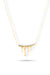 Priva Liquid Drop Gold Necklace