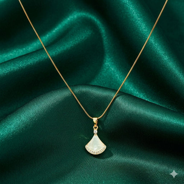 Priva Moon Petal Anti Tarnish Necklace