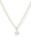 Pearl Crystal Gold Pendant Necklace for Women | Priva Jewellery