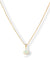 Pearl Crystal Gold Pendant Necklace for Women | Priva Jewellery