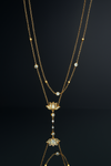 Priva Lotus Layered Gold Necklace